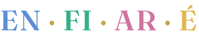 Enfiaré set out as EN &middot; FI &middot; AR &middot; É, each pair carrying the color of its quadrant.